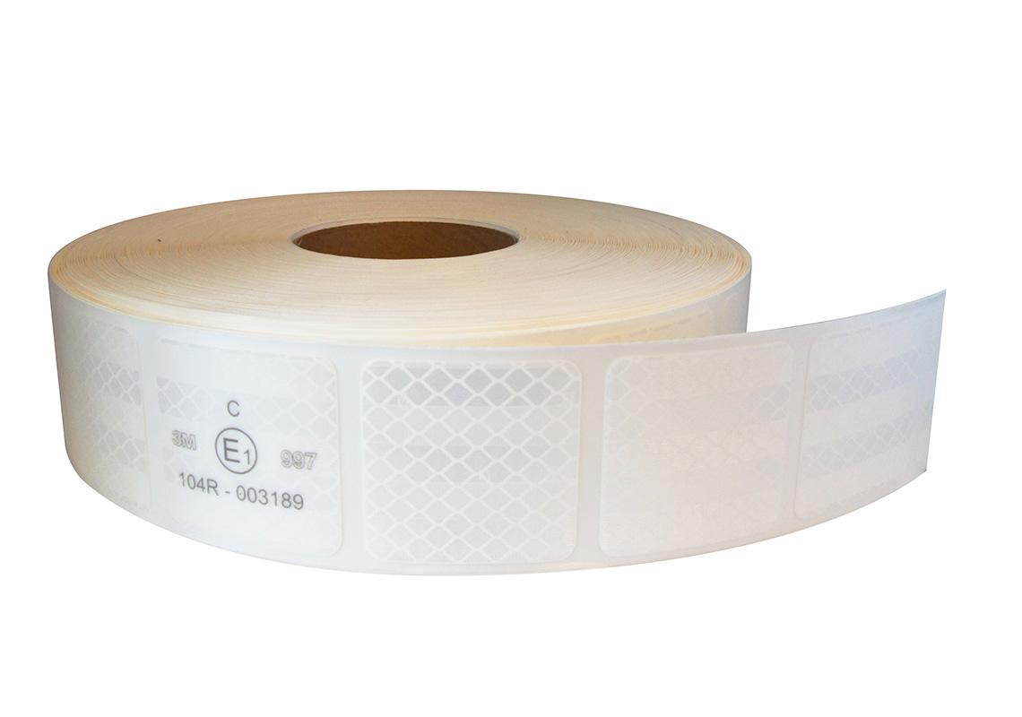 DISCONTINUOUS REFLECTIVE TAPE WHITE 3M